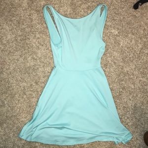 Robin egg blue dress
